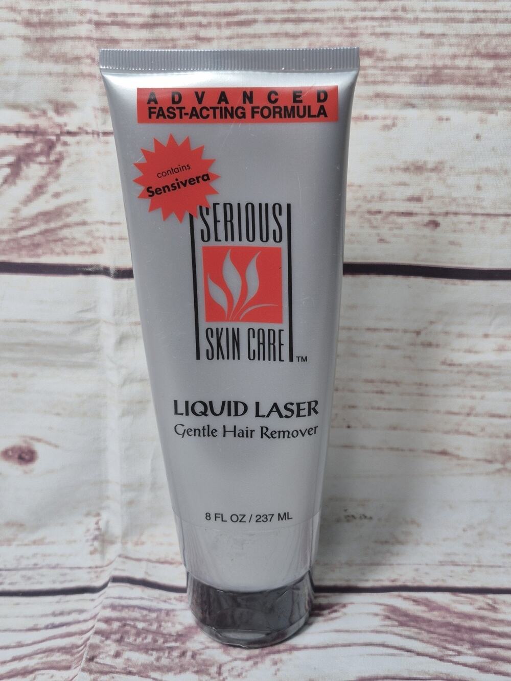 Serious Skin Care Liquid Laser Gentle Hair Remover 8 oz Factory Sealed